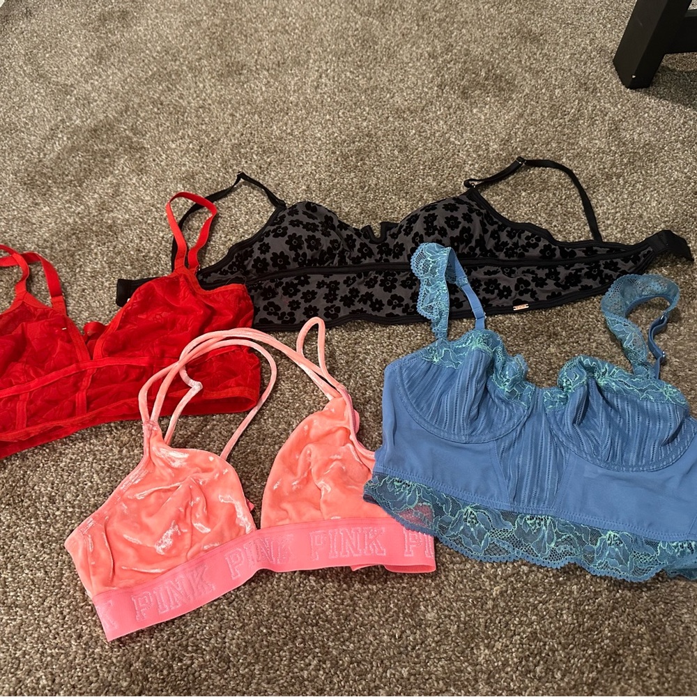 Women's Intimates Set - Red, Pink, Blue, Black one NWTs